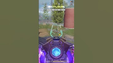 Easy 1v4 in last Zone | CODM BR