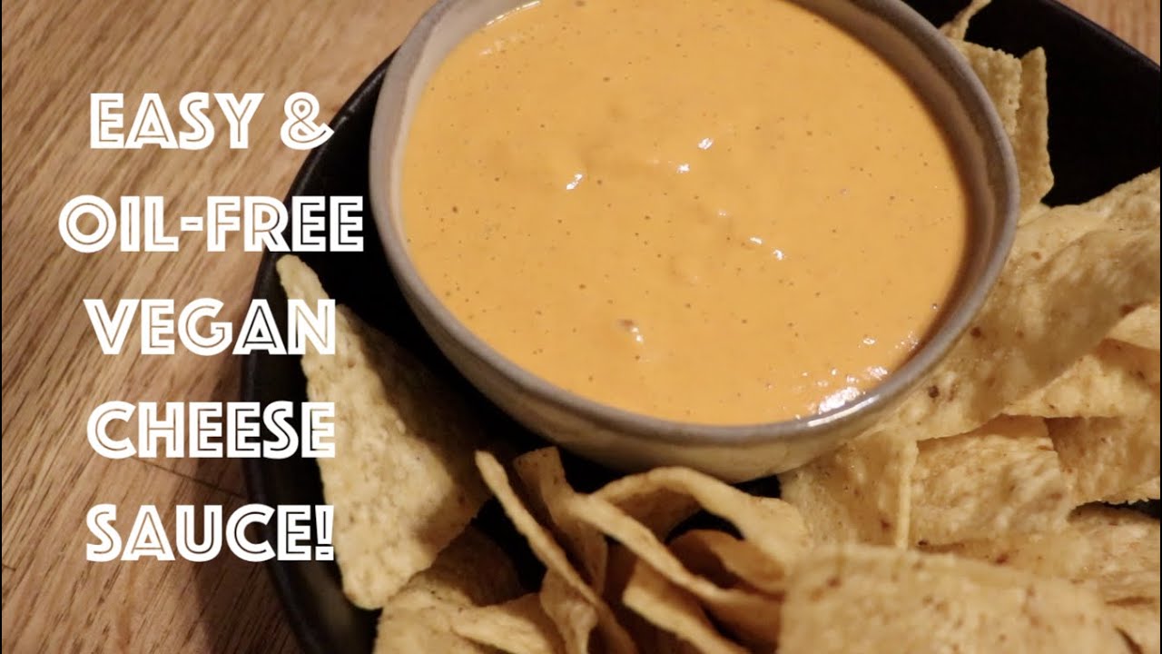 Easy and Oilfree Vegan Cheese Sauce! YouTube