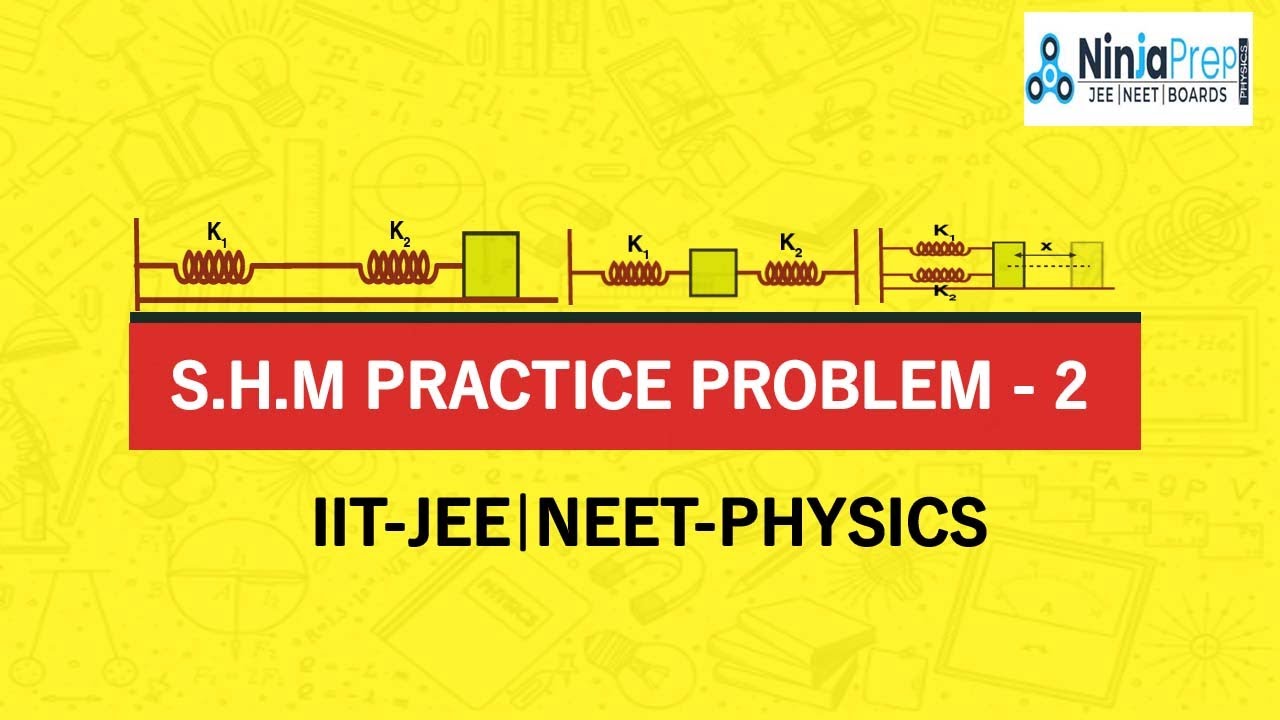 Simple Harmonic Motion (SHM) Practice Question - 2 | IIT- JEE/NEET ...