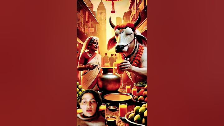 jab dadi ke gay ne dudh se machai tabahi #cow #cowfeed #dairycow#ai #animals #animation #short