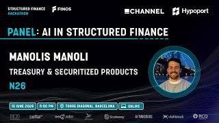 Structured Finance Hackathon 2026 Barcelona - Manolis Manoli - Treasury @N26