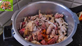 குடல் வறுவல் செய்வது எப்படி-kudal/boti varuval-How To Make Kudal Fry/Kudal Gravy/food store india