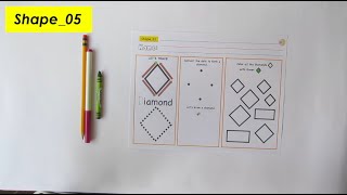 Worksheet Shape - 05 Diamond