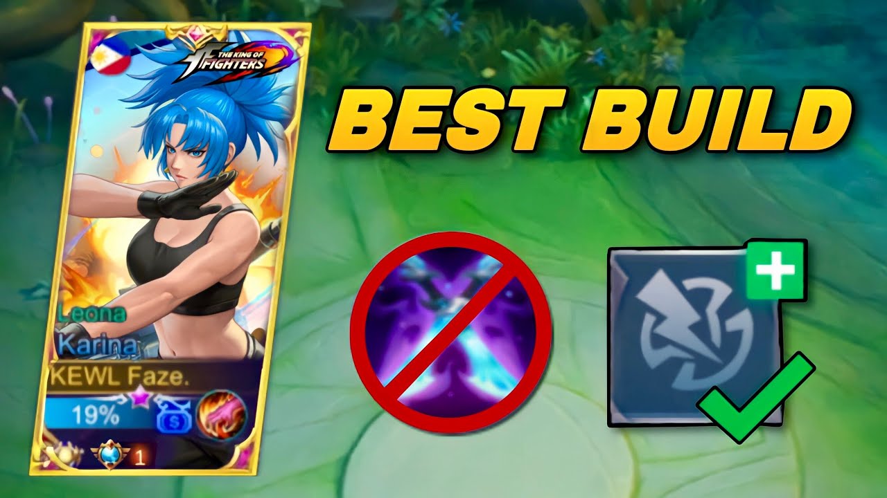 KARINA BEST BUILD FOR ONE SHOT (DAMAGE HACK) - TOP GLOBAL KARINA