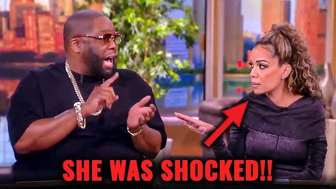 Sunny Hostin SHUT DOWN By Rapper LIVE On The View - YouTube