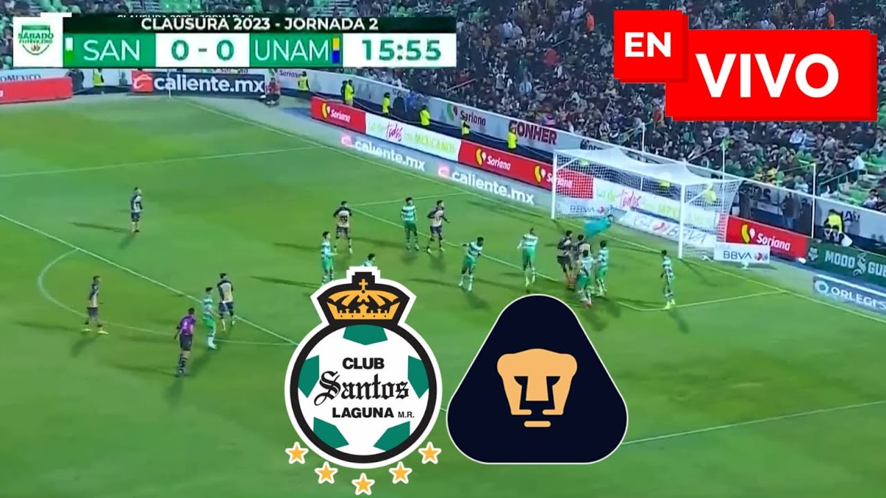 🔴 Santos vs Pumas EN VIVO / Liga Mx Apertura - YouTube