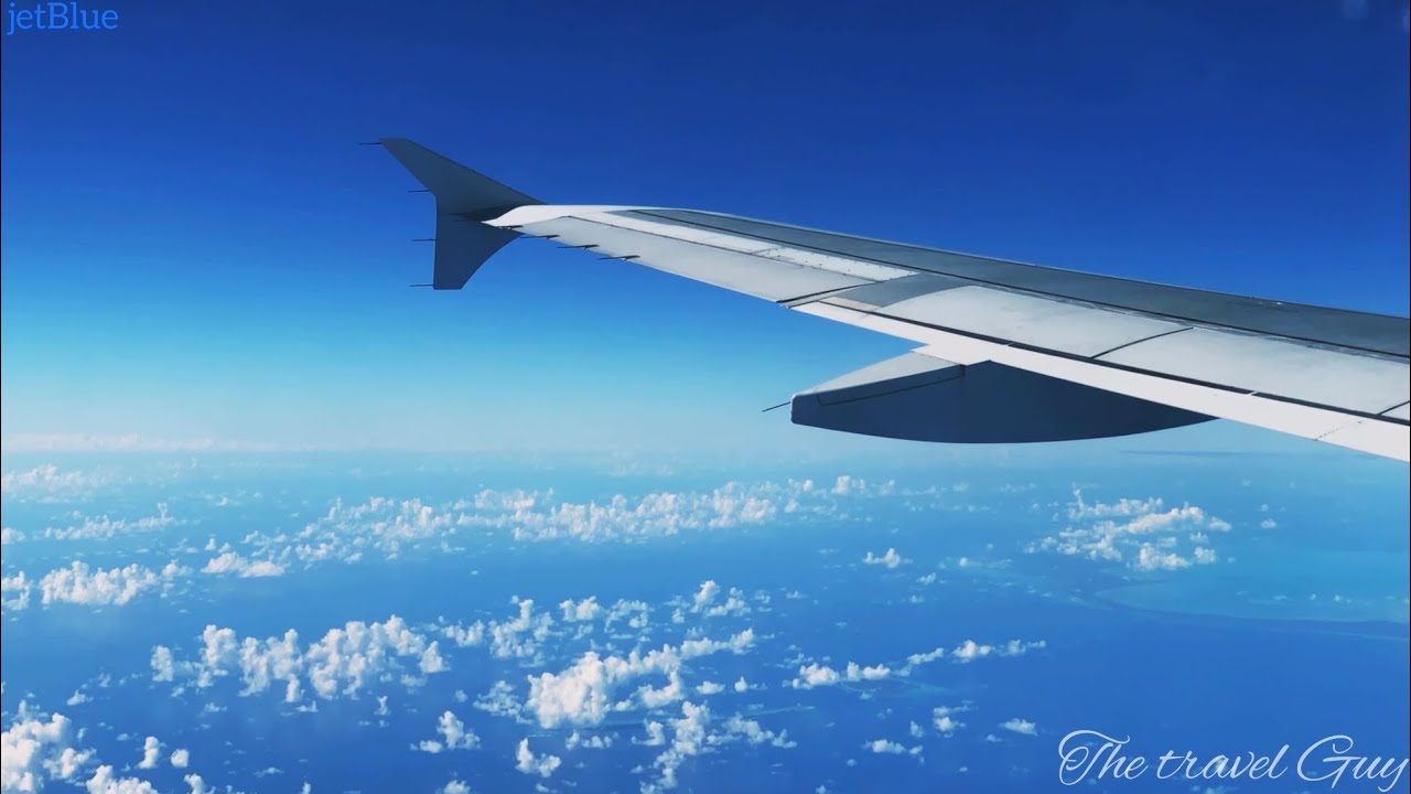 (4K) JetBlue Airways A320 flight from San Juan, PR to Orlando Internacional Airport!