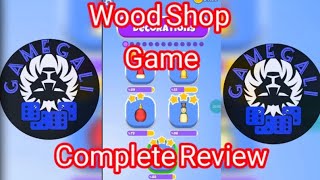 Yahoo ! Complete Review (Woodshop) | Wood Turning 3D #game #woodcraft #gaming #woodturning #shorts screenshot 5