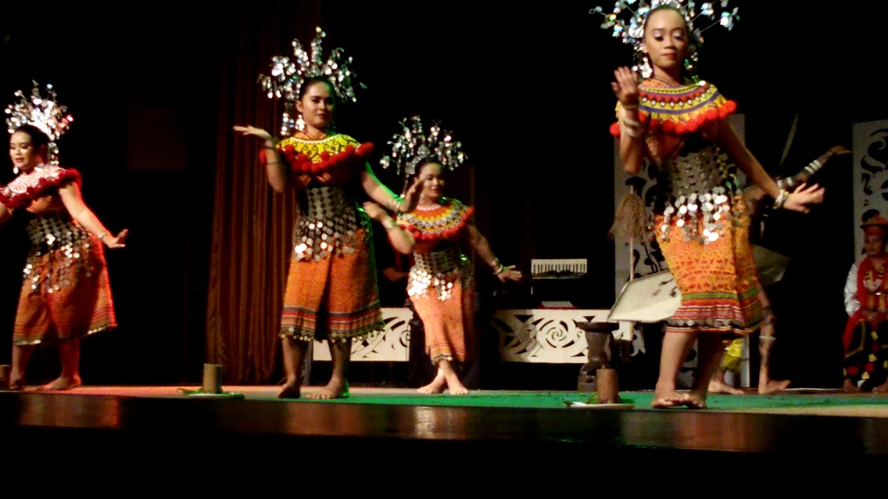 how to learn about iban  traditional dance Ngajat  Ngalu 