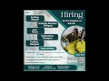 We are hiring skilled professionals for opportunities in the Kingdom of Bahrain