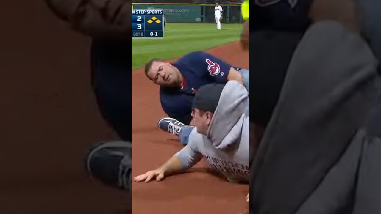 POV: Two Fans Flipped Over the Rail for One Ball 😱⚾
