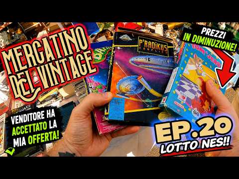 Flea Market EP 20 - I scored a deal on NINTENDO NES games !!! #retrogaming