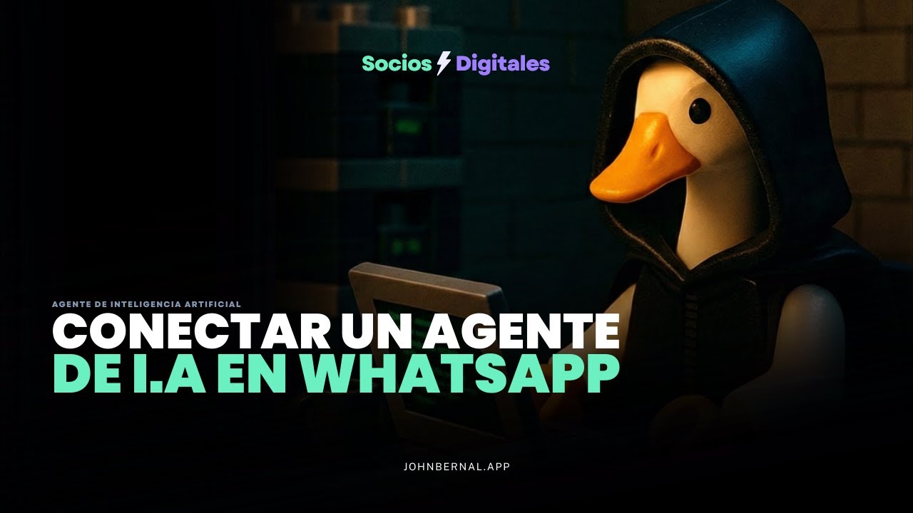 Cómo conectar un Agente de IA a mi WhatsApp🤖 - YouTube