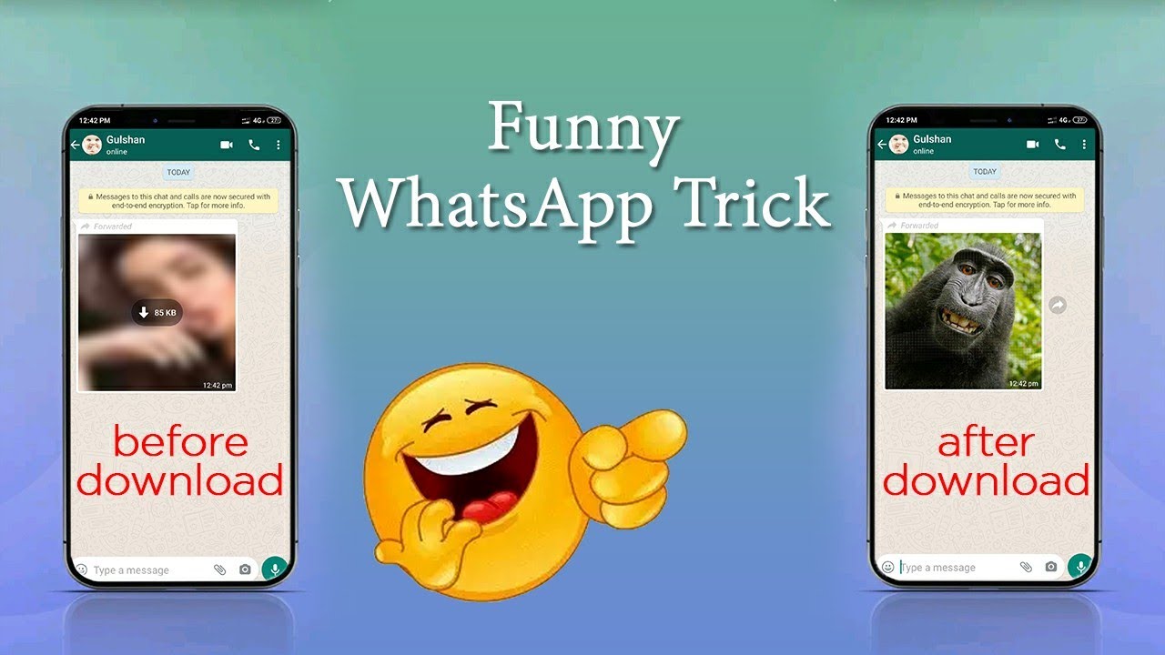 Funny WhatsApp tricks | WhatsApp prank | Image preview ...