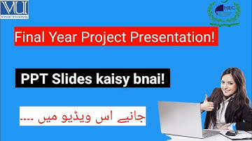 Final Year Project Presentation Guide | How to Make Effective Slides|