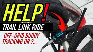 Game Changing Life Saver! We test Trail Link on a 200km Snowmobile Ride | Off-Grid Buddy Tracking