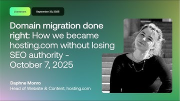 Domain migration done right: How we became hosting.com without losing SEO authority