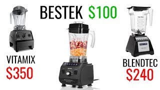 How well does a $99 blender compare to the Blendtec or Vitamix blenders? - Bestek review