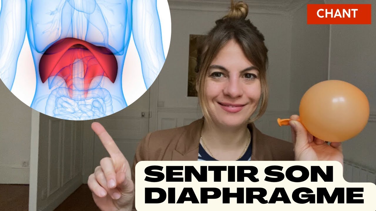 10 façons simples pour sentir son diaphragme  #chant #techniquevocale  #coursdechant