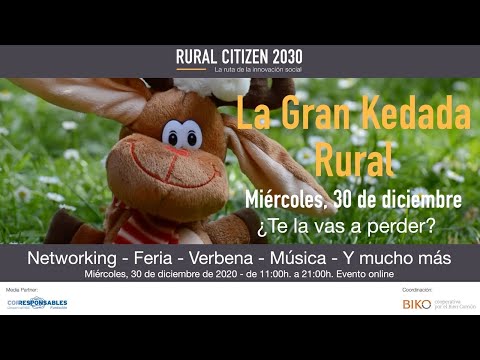 ¡Vamos a despedir 2020 con la Gran Kedada Rural!