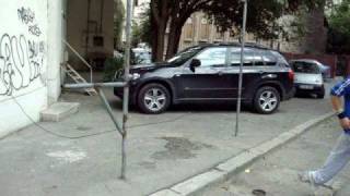 Parkour small gap underbar
