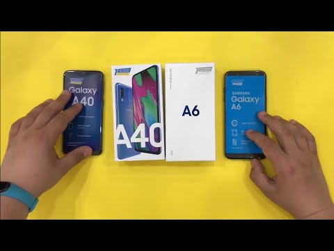 Samsung Galaxy A40 vs Samsung Galaxy A6