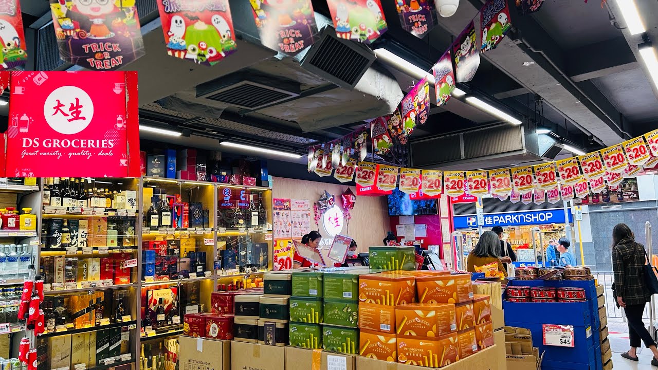 The CHEAPEST Chocolate Shop in Hong Kong - DS Groceries Store #walkthrough #shopping 