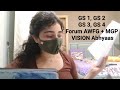 Mains strategy GS1 GS2 GS3 GS4 + using MGP AWFG Vision Abhyaas