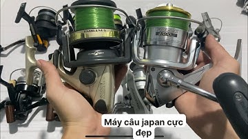 Lô máy câu Daiwa EMBLEM-S CỐI NÔNG mobin sống, DAIWA FREAMS  Cực đẹp ,video 316( zalo 0389.437.238 )