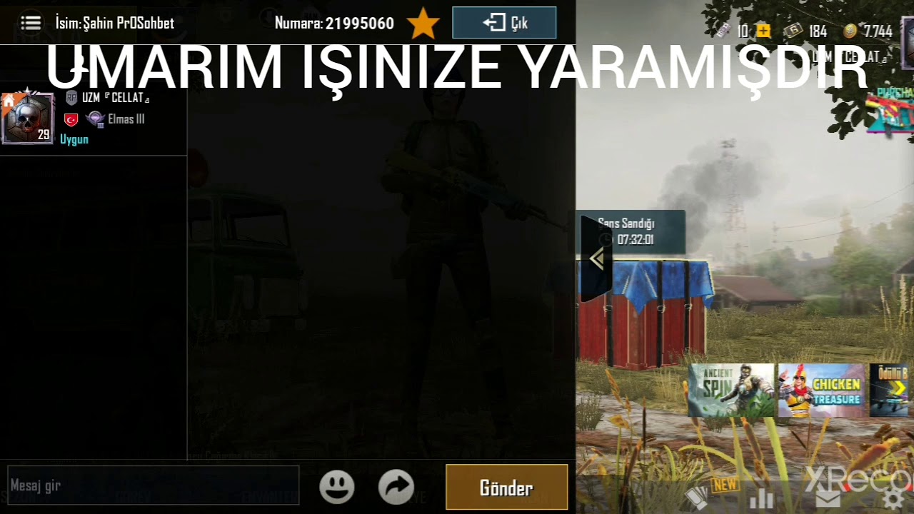 Pubg taç isim kartı nasıl alinir