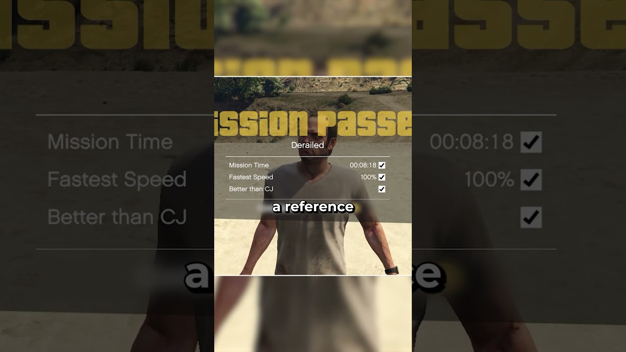 GTA San Andreas reference in a GTA 5 mission #gta5 #gtav #gtafacts - DarkViperAU GTA San Andreas reference in a GTA 5 mission #gta5 #gtav #gtafacts - DarkViperAU