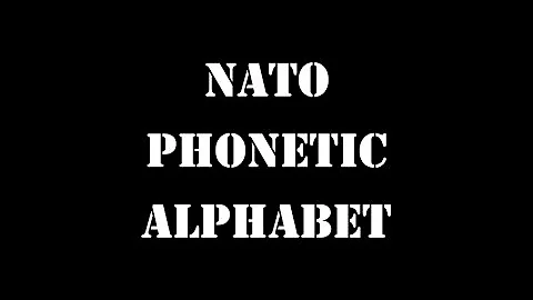 military alphabet a code with nato phonetic alphabet chart 2022