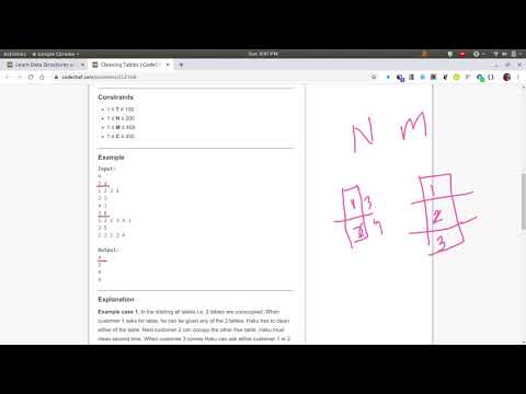 8 CLETAB - Cleaning Tables || STACKS || CODECHEF CCDSAP