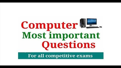 Top 50 Computer Fundamentals Basic MCQ | computer fundamental mcq questions with answers Part-4