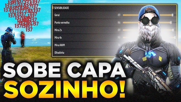 lembrando não dá ban, mas se abir pela opção abrir free fire no Sensi