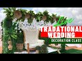 HOW TO MAKE A SIMPLE TRADITIONAL WEDDING DECORATION  (2020)/ TRAD  MARRIAGE DECOR (DIY)