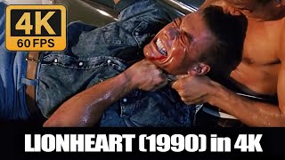 Jean Claude Van Damme Lionheart Carpark fight scene 4k 60fps (1990)