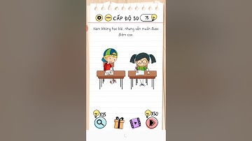 Hướng dẫn Brain Test level 50 - Gameplay walkthrough, solution