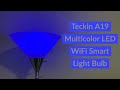 TECKIN A19 E26 WiFi Multicolor LED  Smart Light Bulb