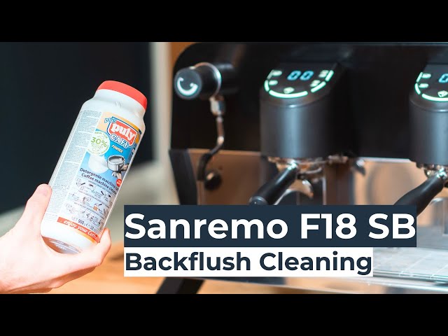 Sanremo F18SB Backflush Cleaning Cycle