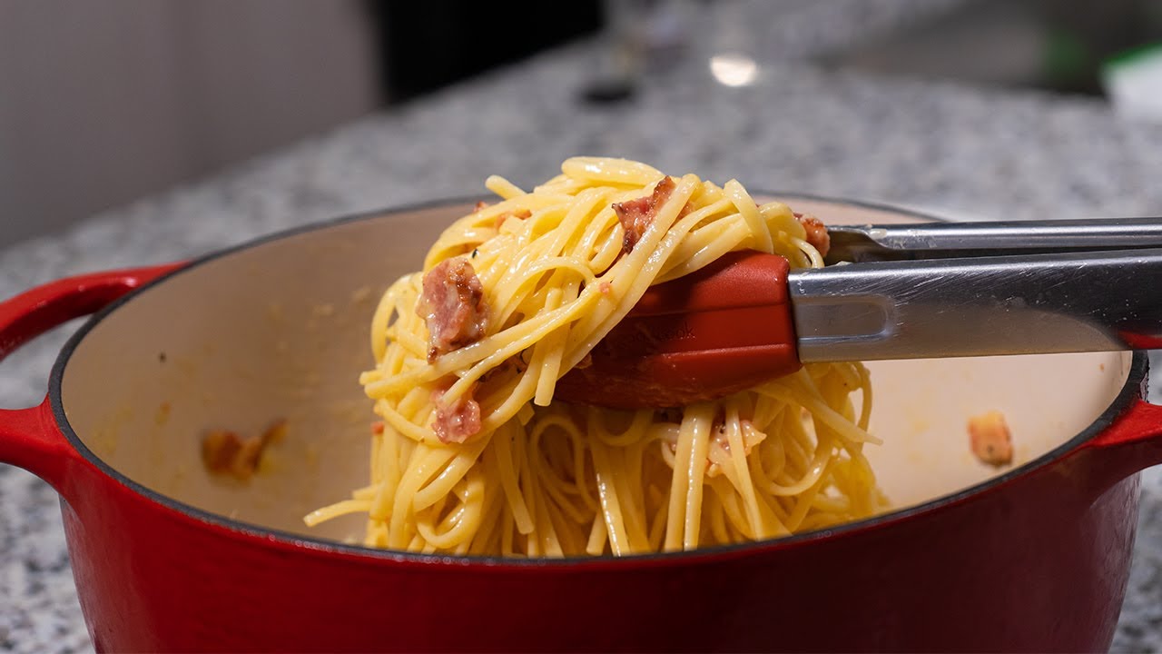 My Bacon Carbonara YouTube