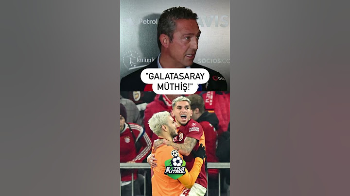 🔥Fenerbahçe Başkanı Ali Koç, Galatasaray'ın Bayern karşısındaki oyununu 'müthiş' olarak yorumladı!