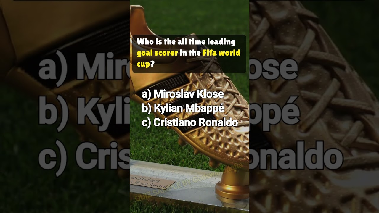 Test your knowledge about football quiz - Sample by Godswill