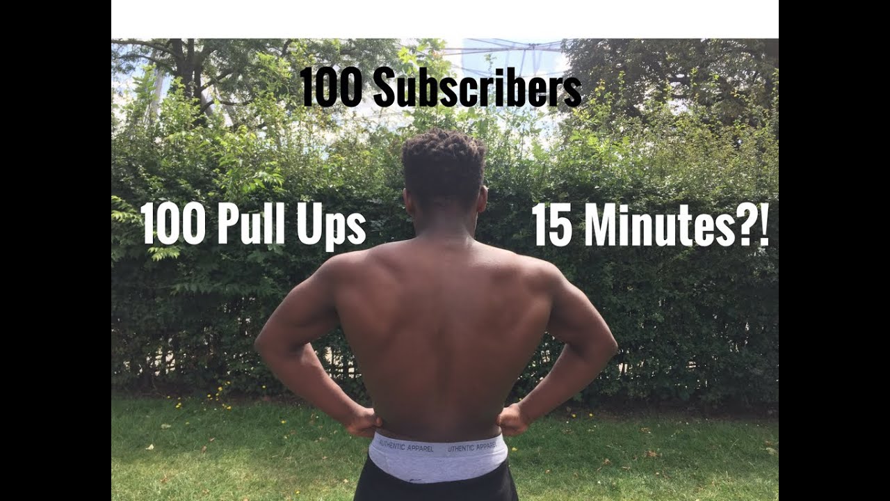 100 subscriber special 100 pull up challenge f l e x zone youtube
