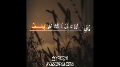الشيخ محمد صديق المنشاوي | سورة يوسف #القرآن_الكريم #المنشاوي #سورة_يوسف