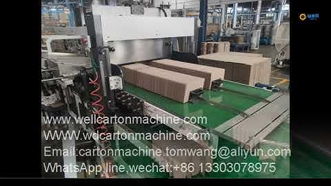 Automatic cardboard carton partition assembly machine supplier