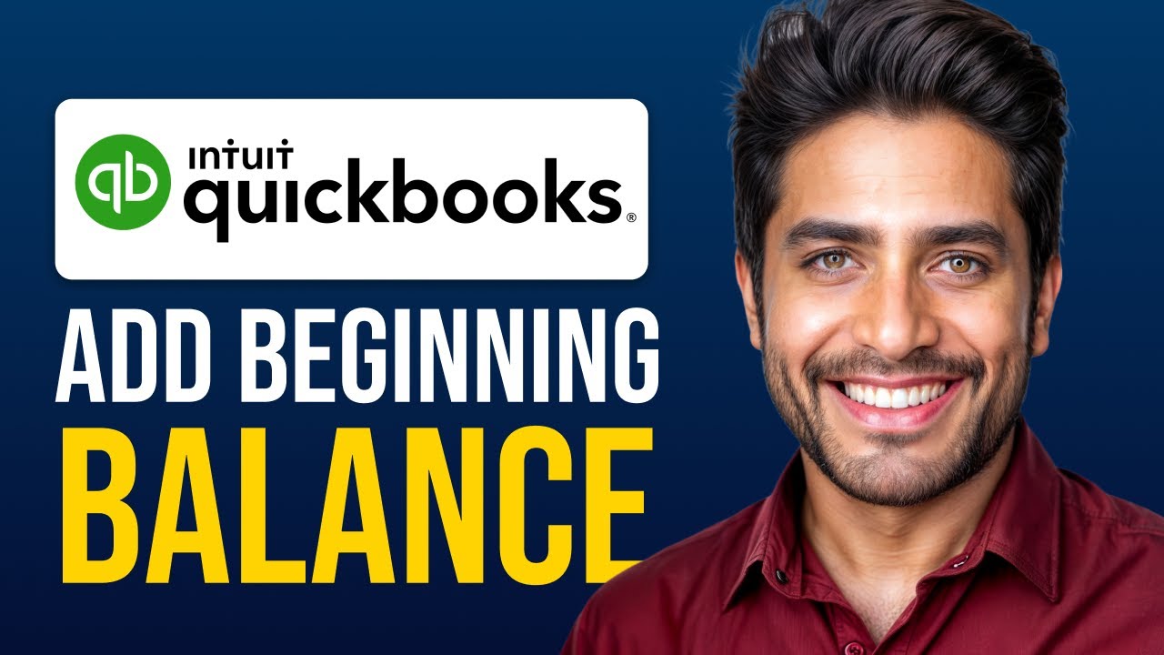 How To Add Beginning Balance In Quickbooks Online (Full Guide) - YouTube