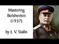 Mastering bolshevism 1937 by stalin humanread marxistsocialistcommunistsovietussr audiobook