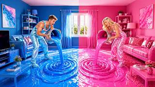 EPIC ROOM TRANSFORMATION 🛠️✨ Homemade DIYs vs. Tech Gadgets by 123 GO!