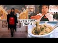 NYC Food Tour: Lobster & Hand-Pulled Noodles at Chelsea Market 😱| New York City Travel Vlog Day 3